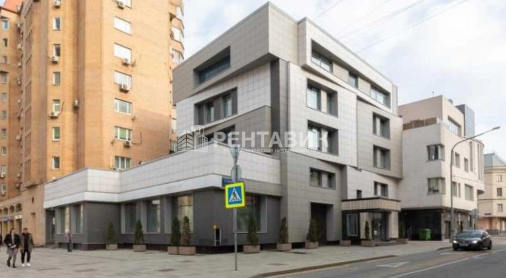 фасад дома, здание по адресу г Москва, ул Валовая, д 21 к 125
