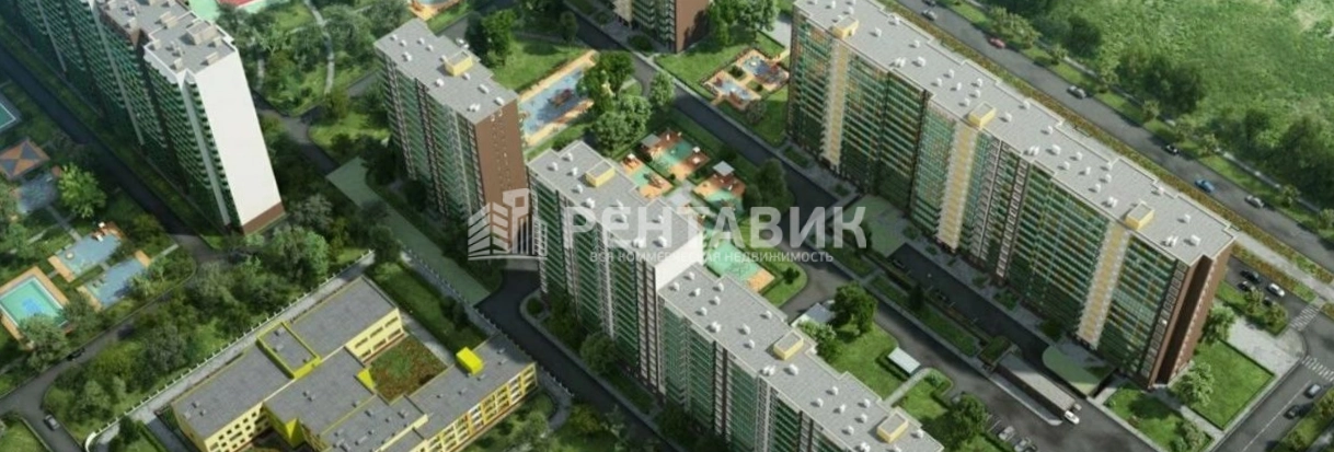 Здание GREENЛАНДИЯ II по адресу Ленинградская обл, г Мурино, ул Графская, д 8