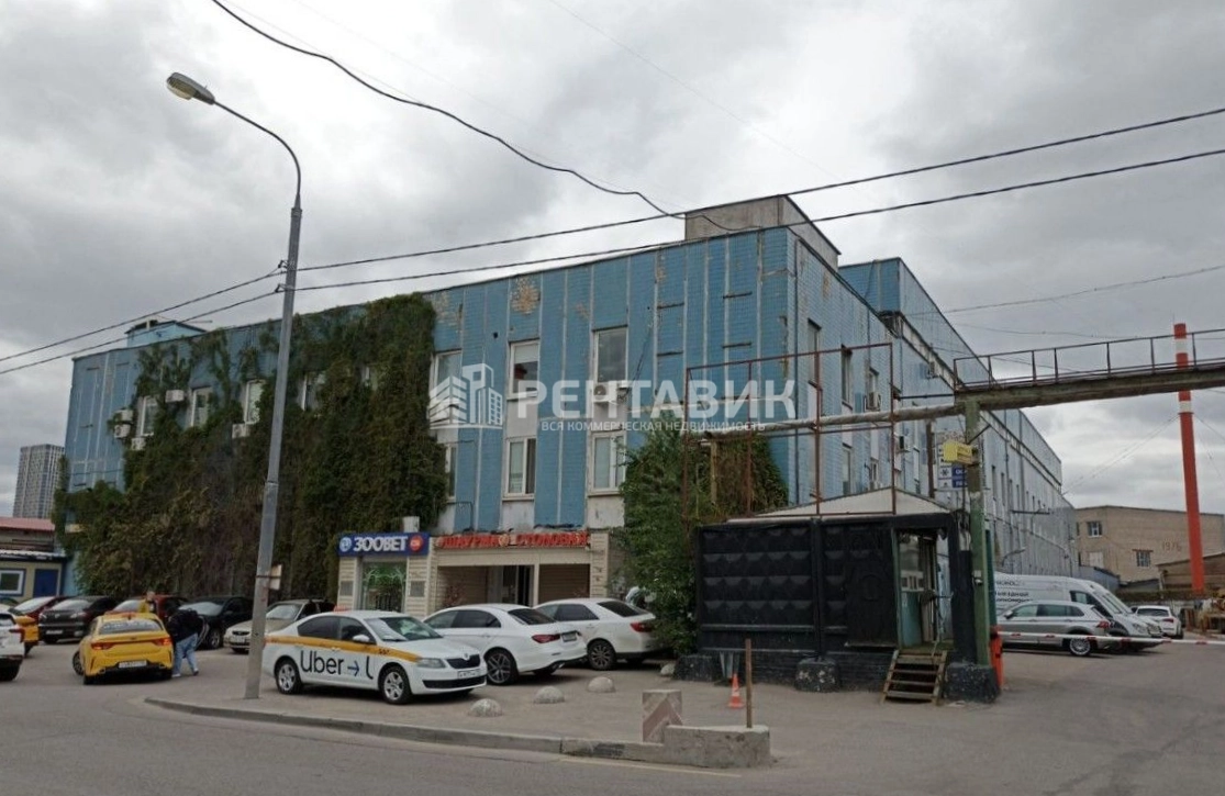 фасад дома, здание по адресу г Москва, ул 2-я Магистральная, д 16 стр 7