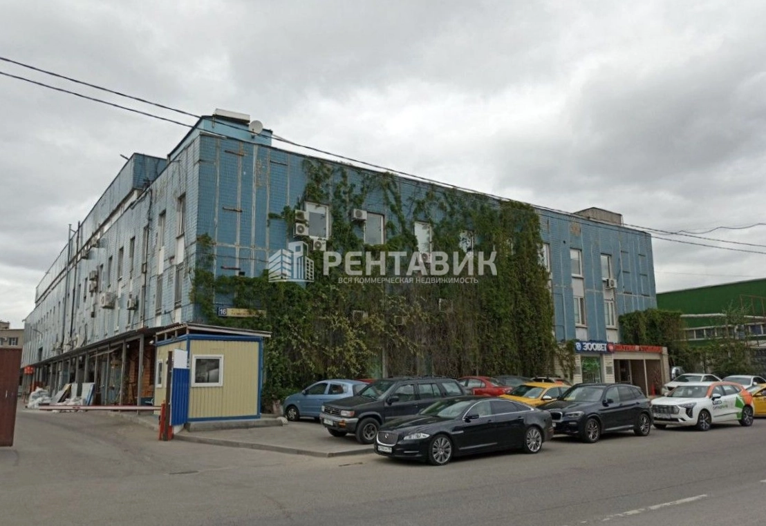 фасад дома, здание по адресу г Москва, ул 2-я Магистральная, д 16 стр 7