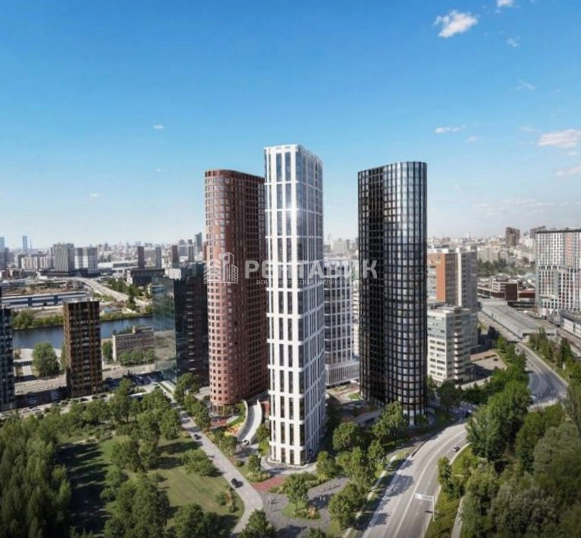 Здание Nagatino i-Land, 3 очередь строительства по адресу г Москва, ул Мустая Карима, к 1