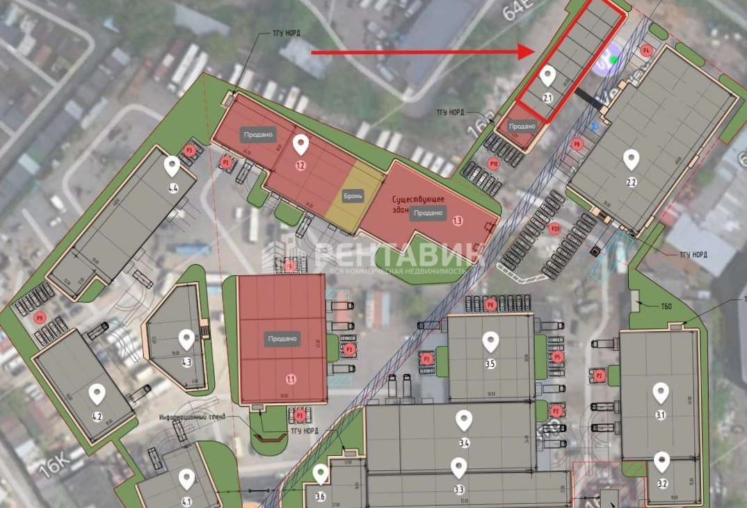 Производство Литовская 16 площадью 529 квадратных метров