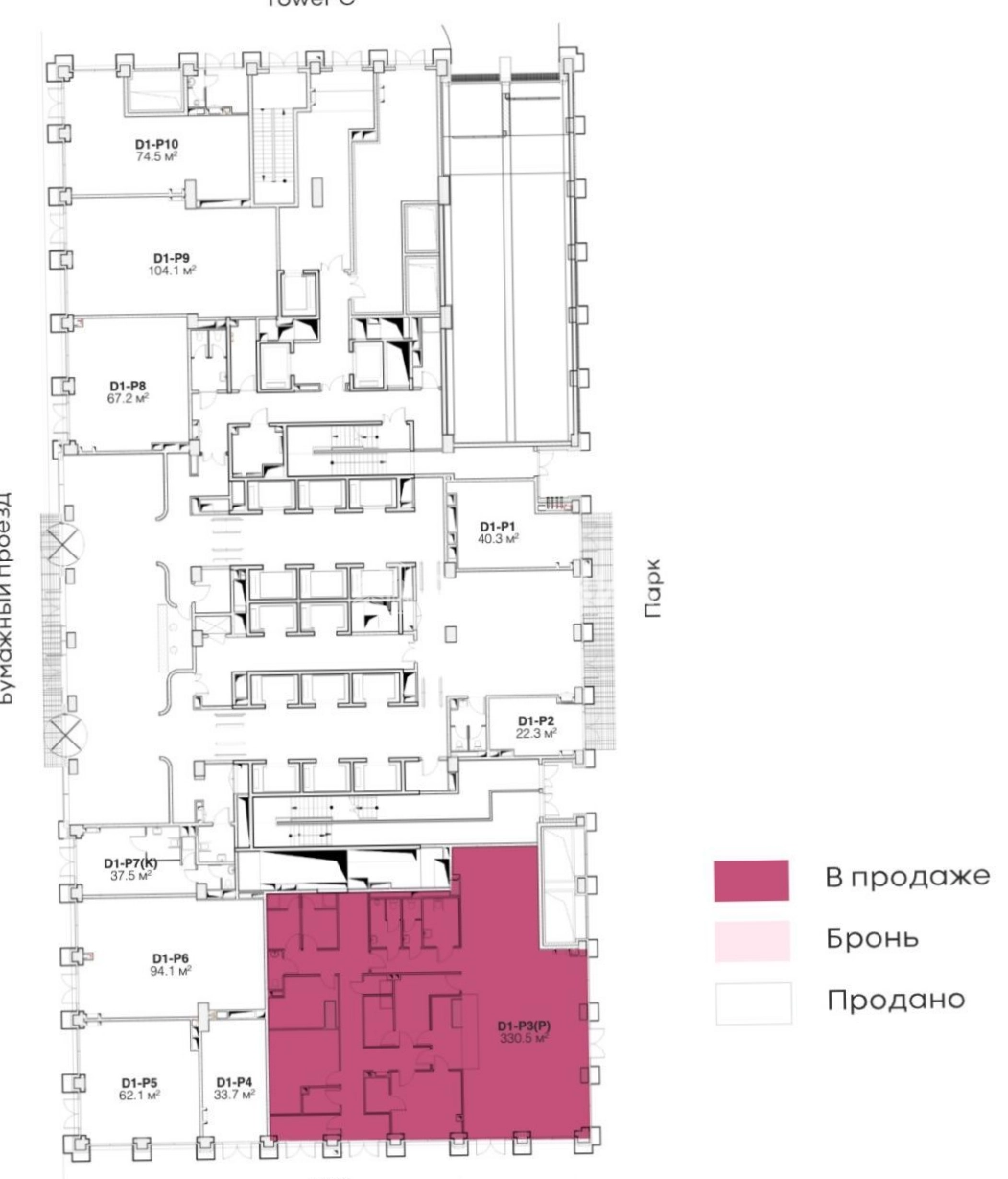 Общепит STONE Towers / Стоун Тауэрс площадью 330 квадратных метров