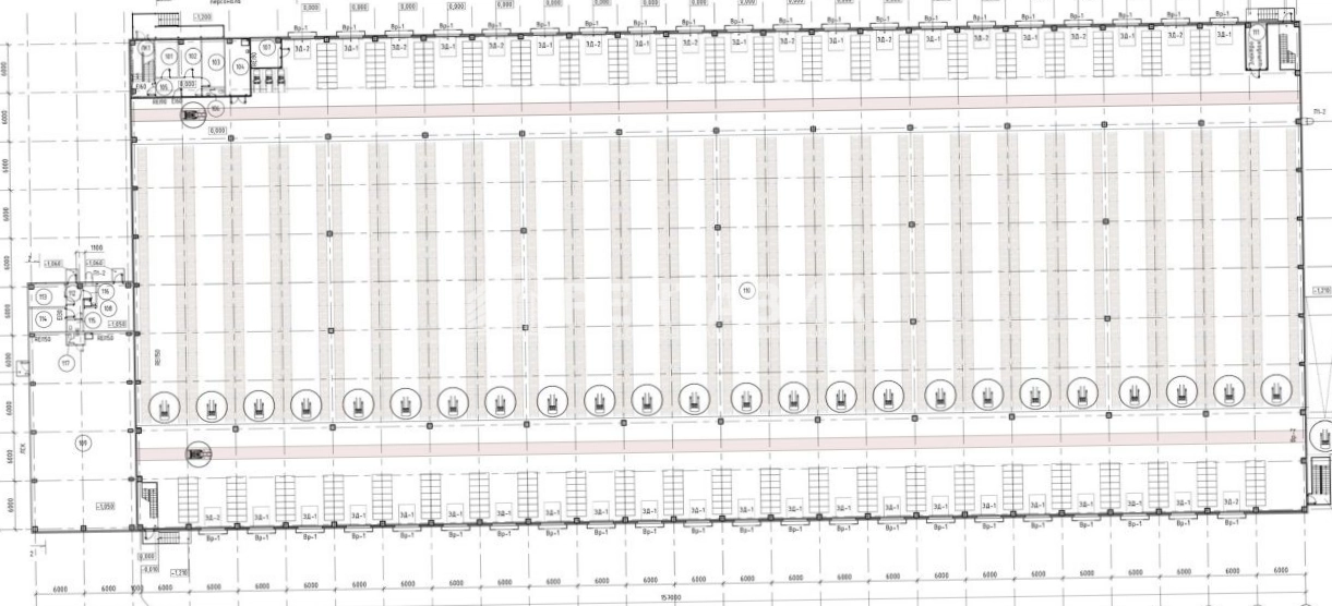 Склад Бугры, Шоссейная, 58к3 площадью 12537 квадратных метров