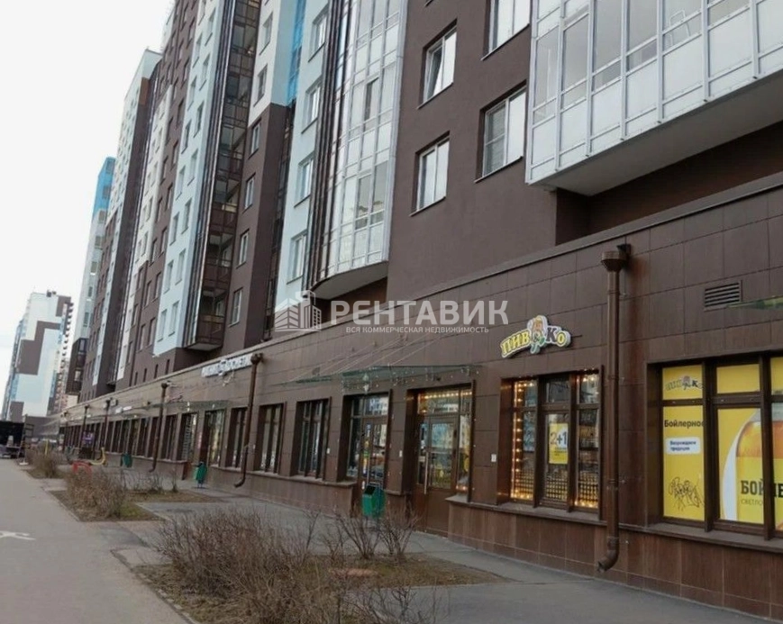 фасад дома, здание по адресу г Санкт-Петербург, Комендантский пр-кт, д 66 к 1 стр 1