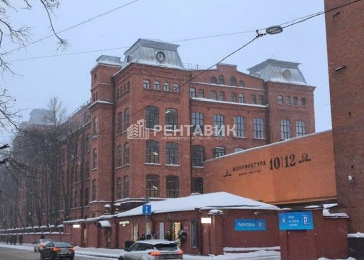 Помещение свободного назначения Красного Текстильщика, 10-12У площадью 730 квадратных метров