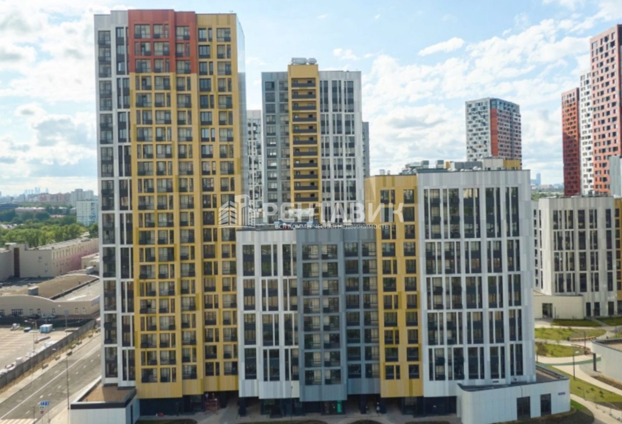 фасад дома, здание по адресу г Москва, Тюменский проезд, д 3 стр 2