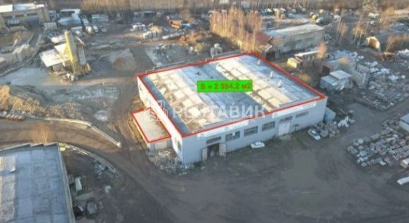 Производство Южная часть промзоны Горелово, Волхонское, 2 площадью 10359 квадратных метров