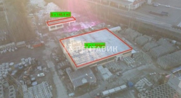 Производство Южная часть промзоны Горелово, Волхонское, 2 площадью 10359 квадратных метров