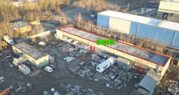 Производство Южная часть промзоны Горелово, Волхонское, 2 площадью 10359 квадратных метров