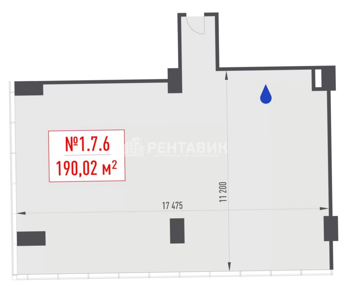 Офис Link площадью 190 квадратных метров