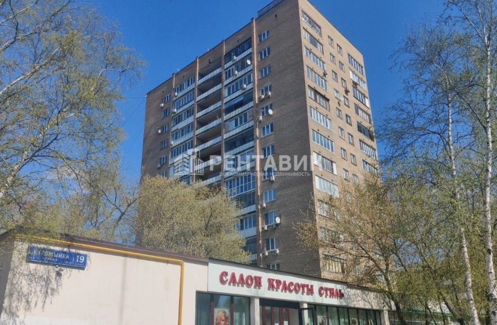 фасад дома, здание по адресу г Москва, ул Стромынка, д 19а к 1