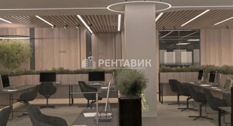 Офис ЗИЛ комплекс А площадью 1663 квадратных метров
