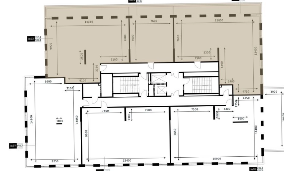 Офис Fili Residence / Фили Резиденс площадью 347 квадратных метров
