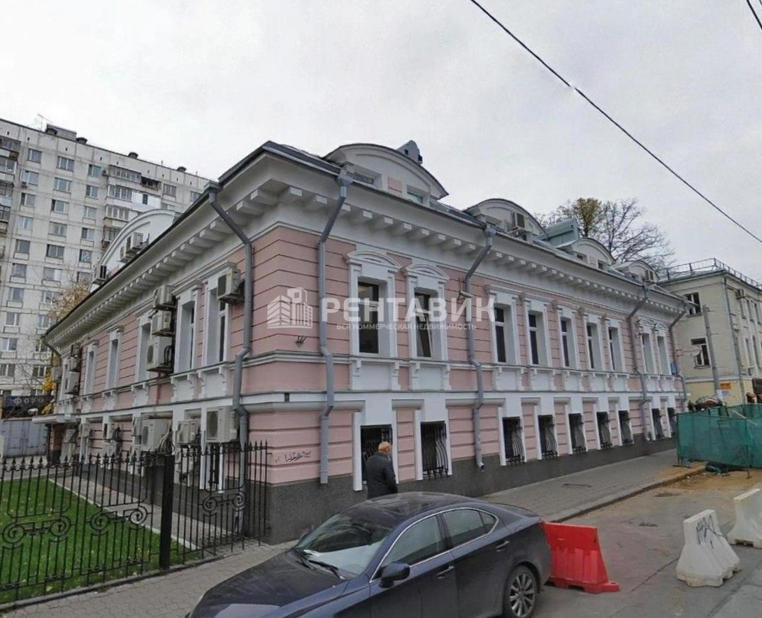 фасад дома, здание по адресу г Москва, ул Бауманская, д 58/25 стр 1 