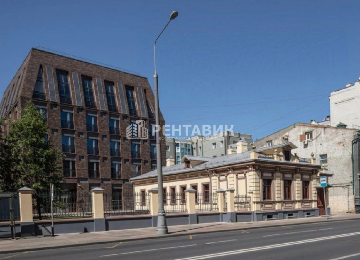 фасад дома, здание по адресу г Москва, ул Долгоруковская, д 25 к 1
