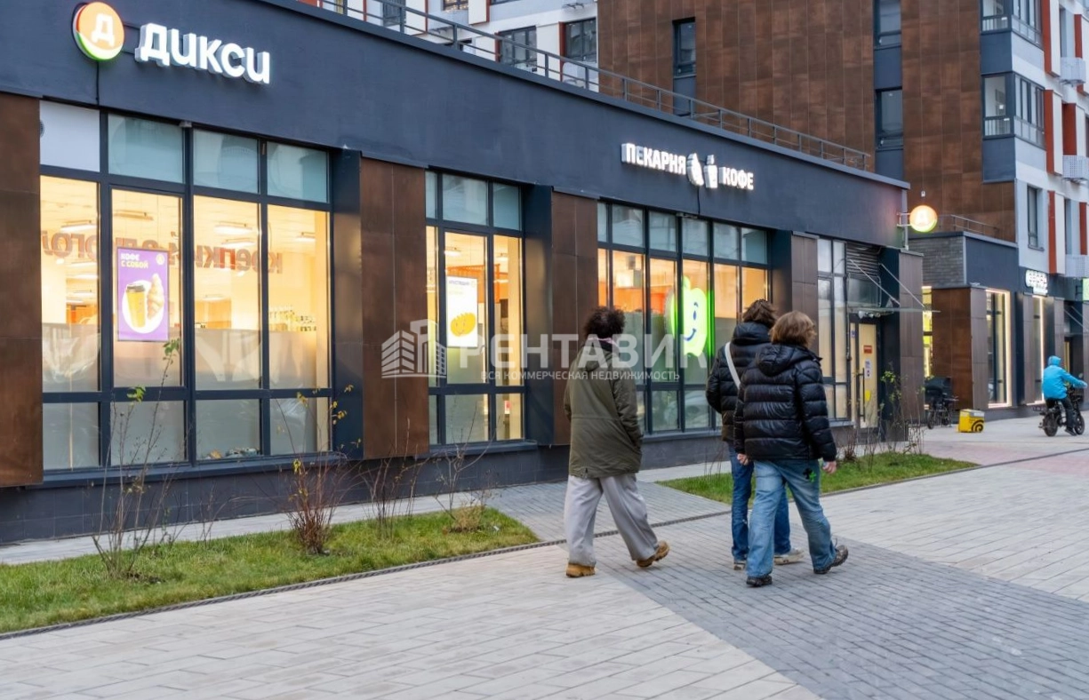 Торговая площадь Бунинские кварталы, Куприна, 7к1 площадью 362 квадратных метров
