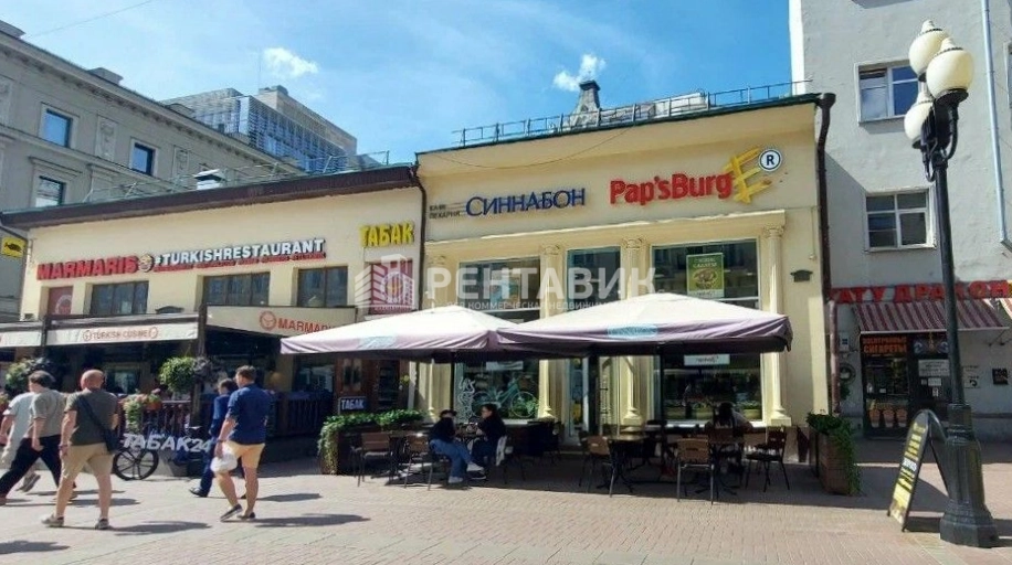 фасад дома, здание по адресу г Москва, ул Арбат, д 22/2 стр 4