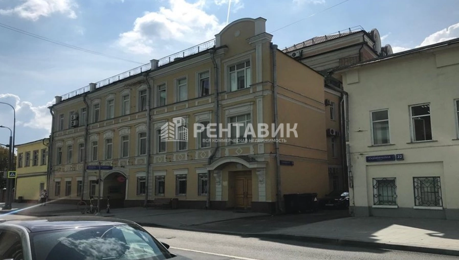 фасад дома, здание по адресу г Москва, ул Садовническая, д 24 стр 6