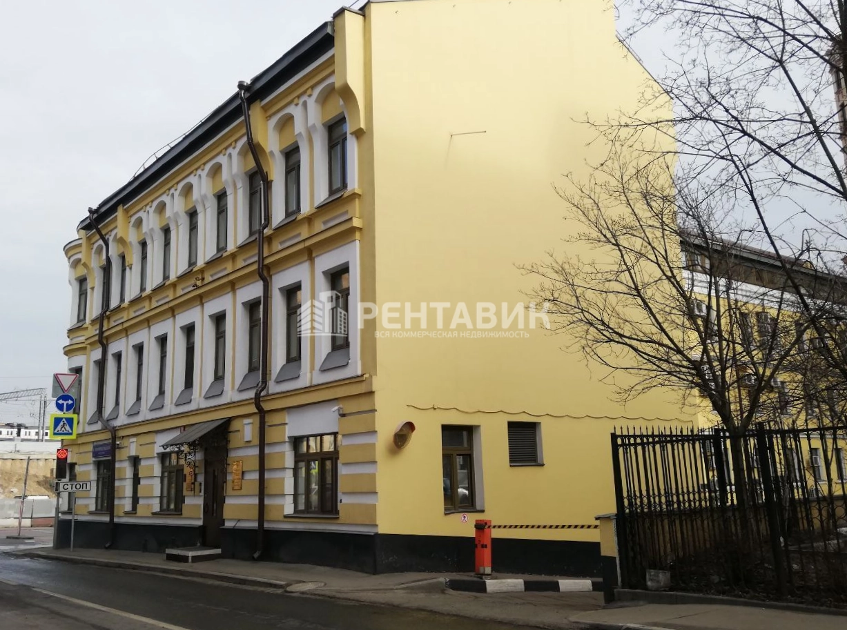 фасад дома, здание по адресу г Москва, Костомаровский пер, д 2