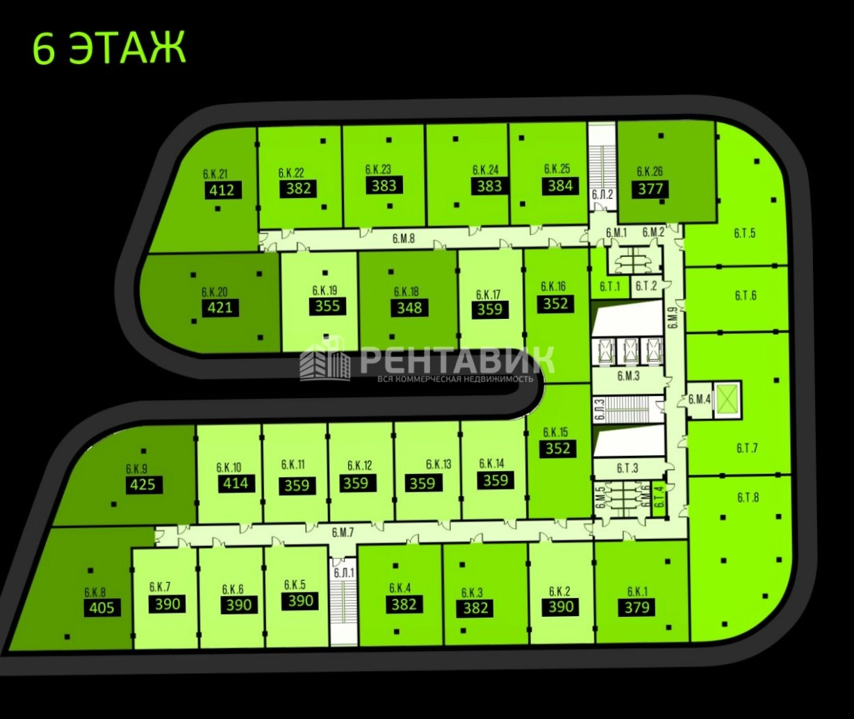 Офис Апсайд Теч Сколково, корпус Альфа площадью 11148 квадратных метров