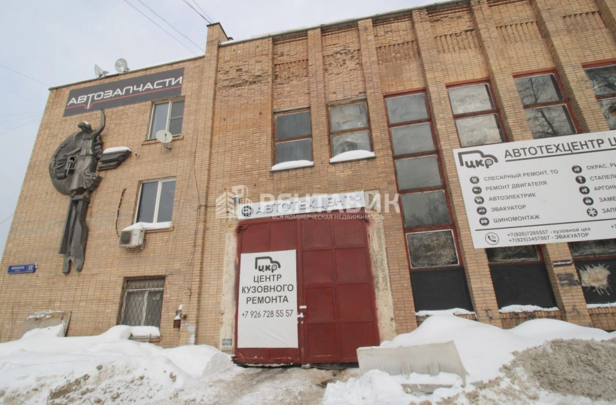фасад дома, здание по адресу г Москва, ул Кольская, д 12 стр 4