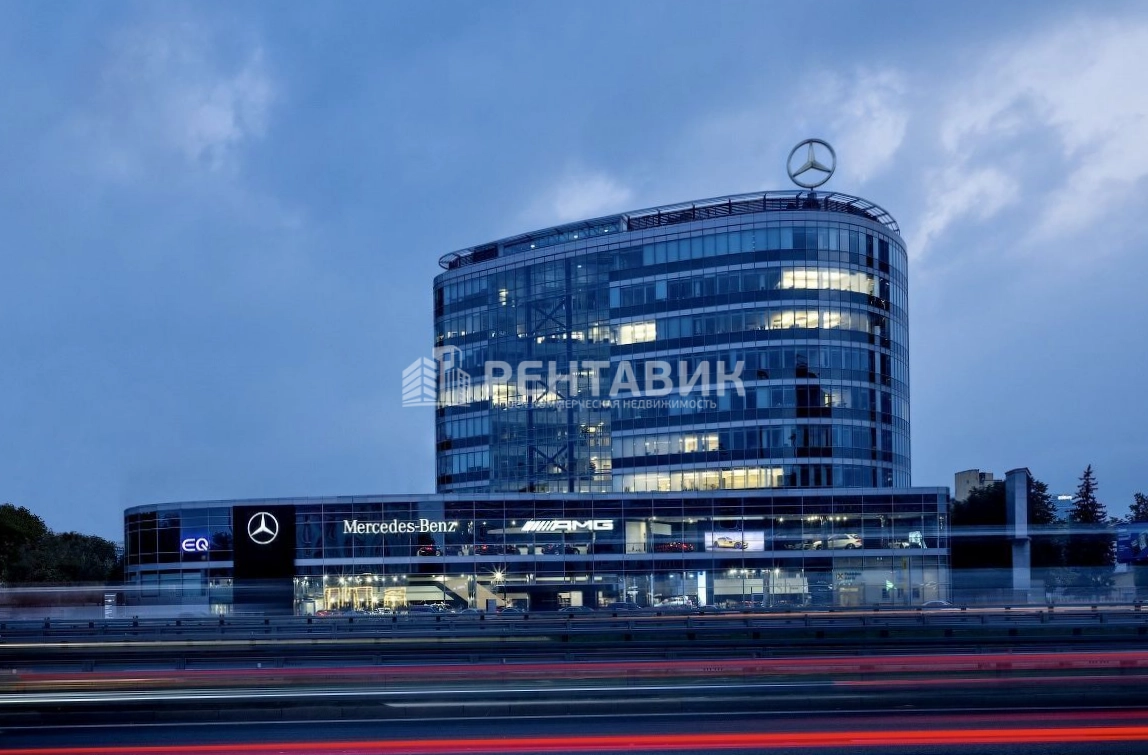 Здание Mercedes-Benz Plaza / Мерседес-Бенз Плаза по адресу г Москва, Ленинградский пр-кт, д 39А