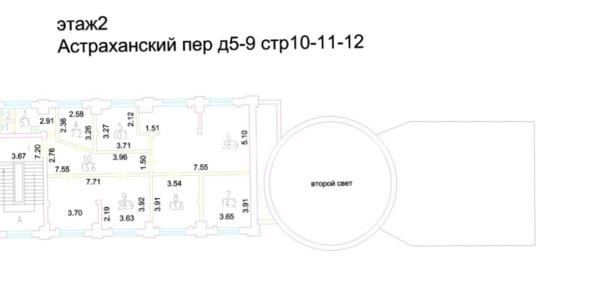 Здание целиком Астраханский 5-9с10 площадью 507 квадратных метров