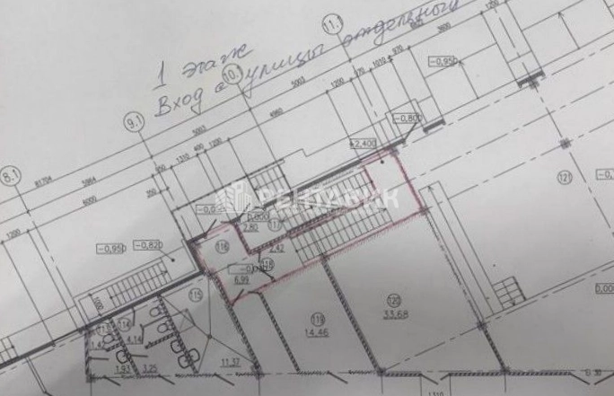 Офис Бриз площадью 1093 квадратных метров