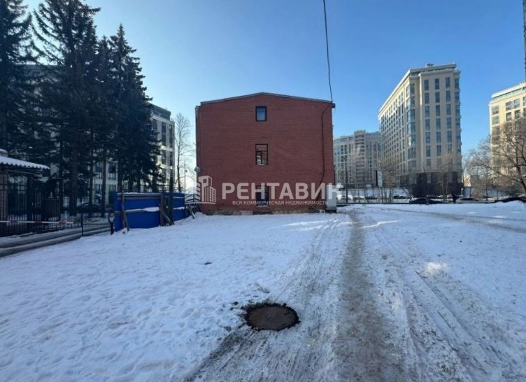 фасад дома, здание по адресу г Санкт-Петербург, Красногвардейский пер, д 23 литера Ж