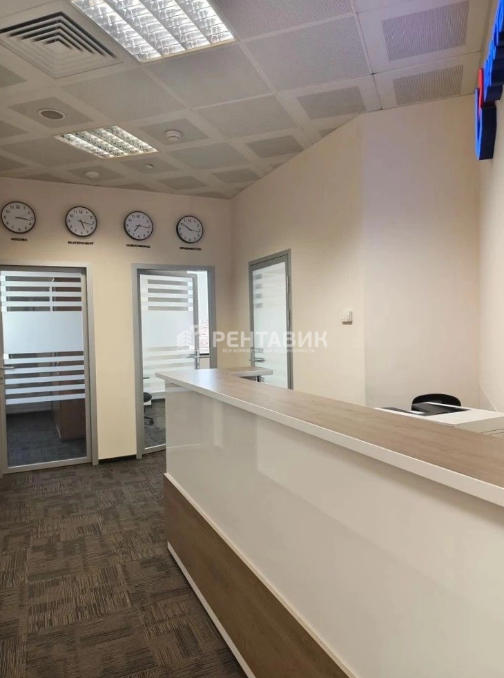 Офис Павелецкая Тауэр площадью 582 квадратных метров