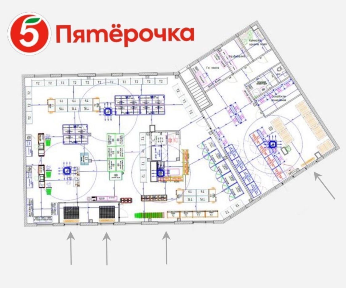 Помещение свободного назначения Подольские кварталы площадью 407 квадратных метров