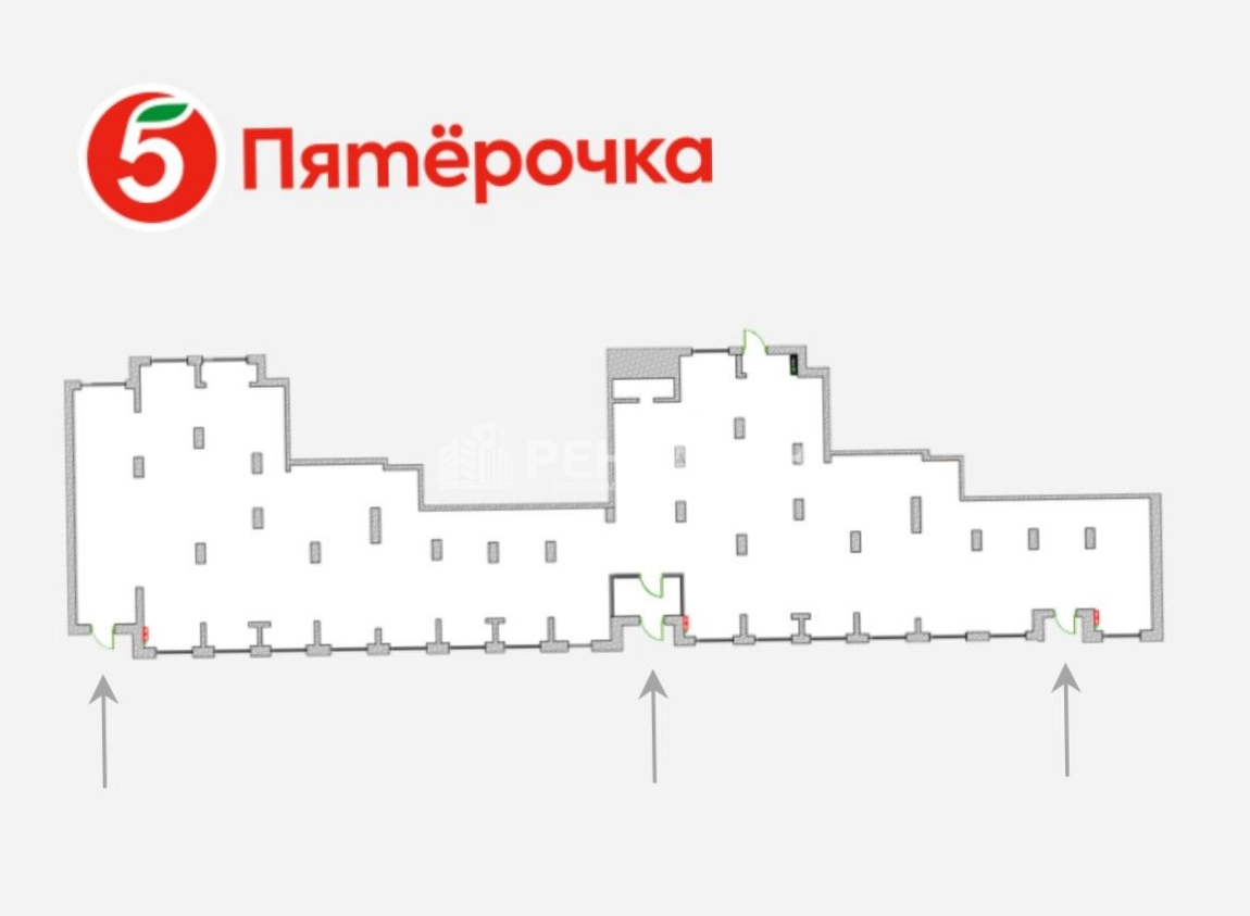 Торговая площадь Скандинавия площадью 342 квадратных метров