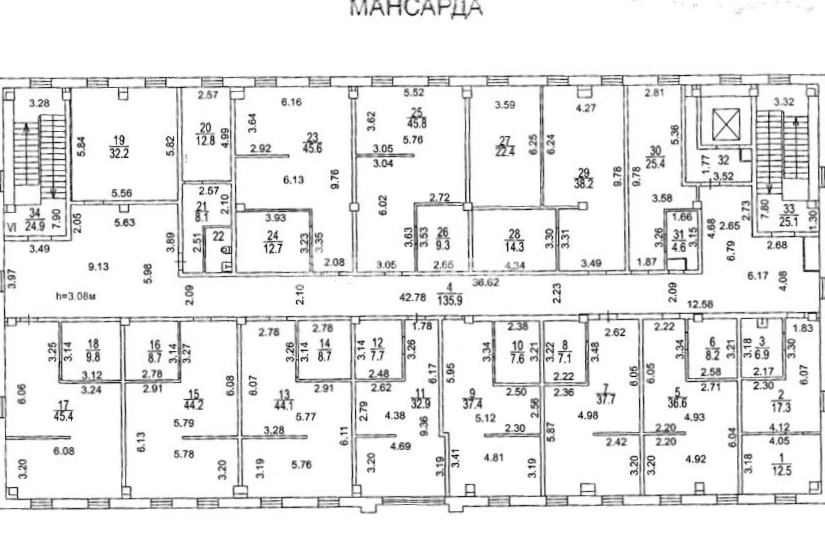 Здание целиком Щорса 11 площадью 5063 квадратных метров