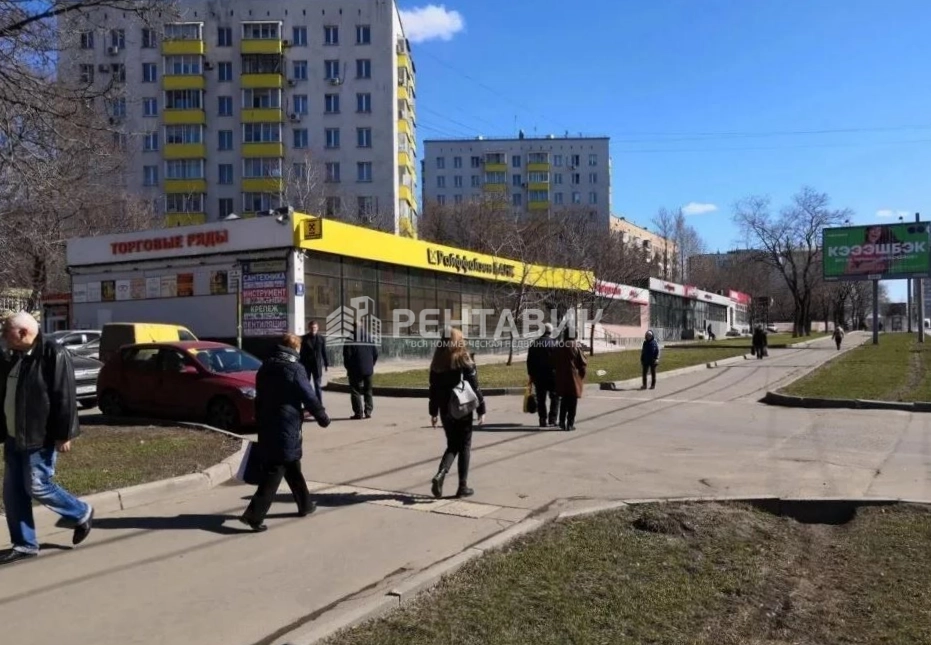 фасад дома, здание по адресу г Москва, Волгоградский пр-кт, д 9 стр 1
