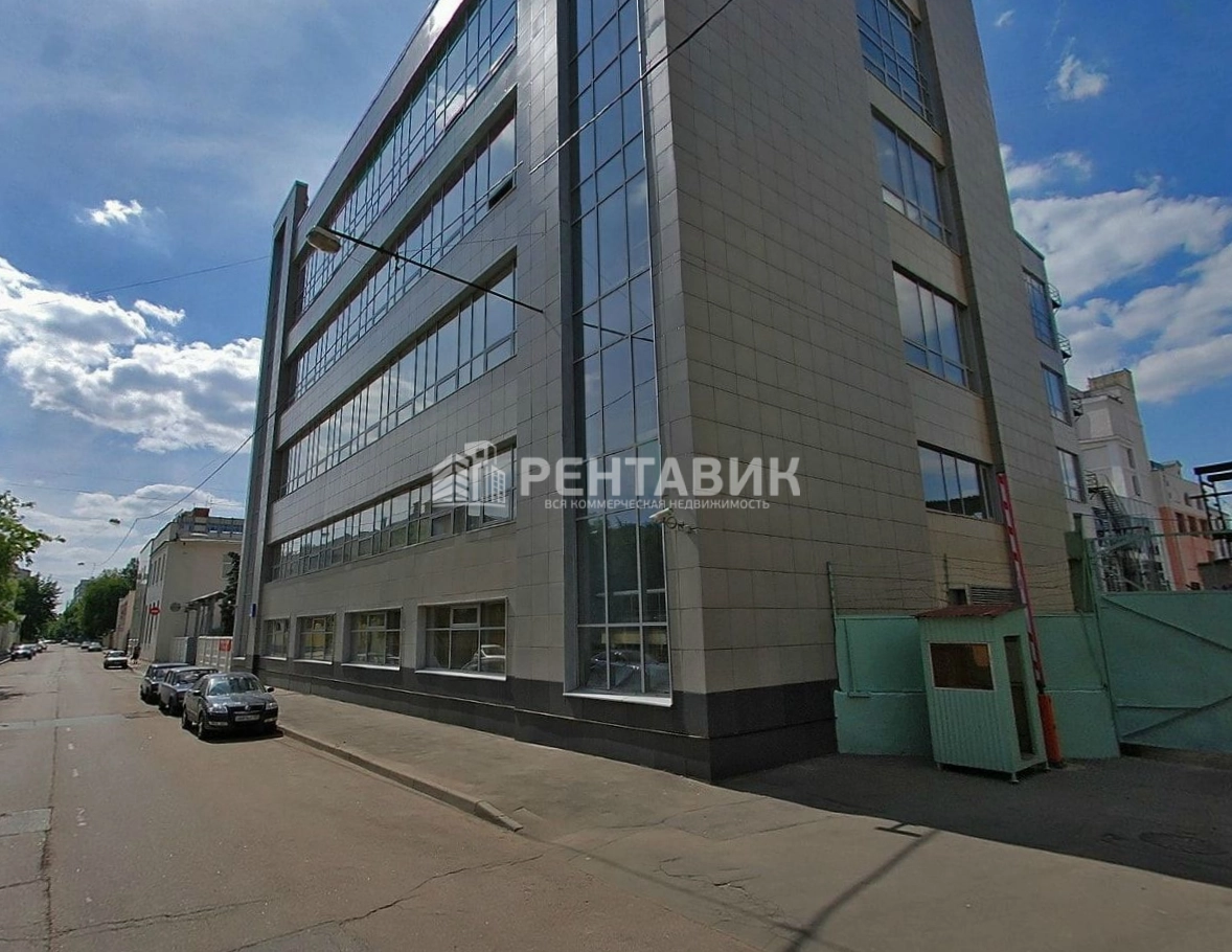 фасад дома, здание по адресу г Москва, Переведеновский пер, д 13 стр 4