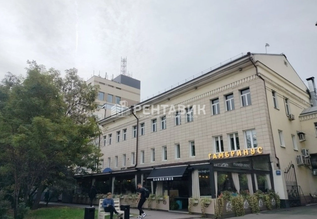 фасад дома, здание по адресу г Москва, ул Марксистская, д 20 стр 1