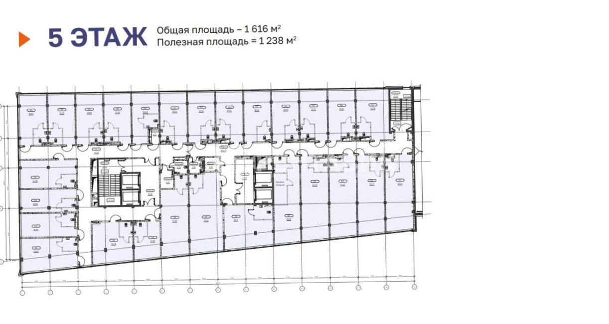 Офис Крёкшино площадью 1238 квадратных метров