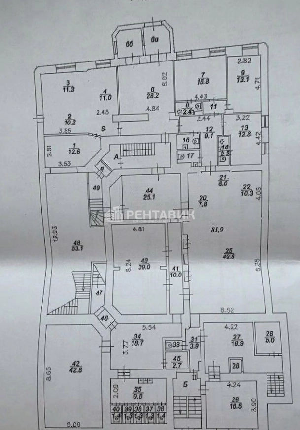Здание целиком Кадашёвская, 6/1/2с3 площадью 1557 квадратных метров