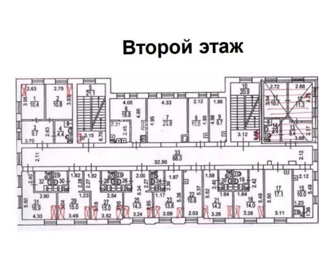 Здание целиком Габричевского, 5к3 площадью 1341 квадратных метров