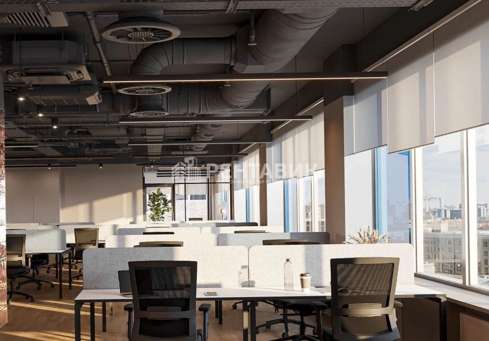 Офис Северное Сияние площадью 313 квадратных метров