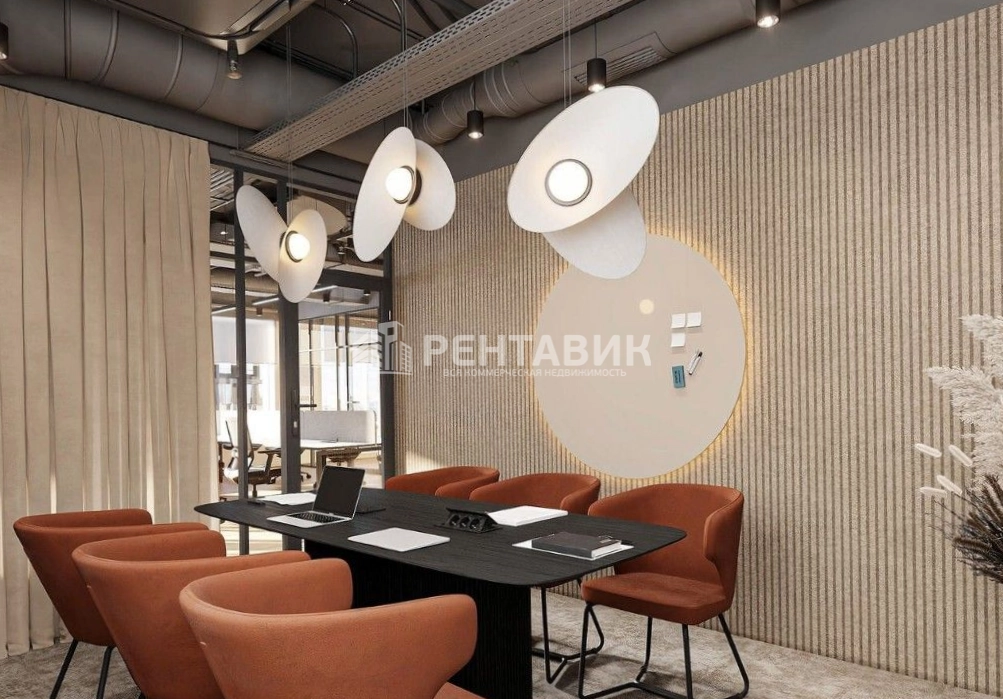 Офис Северное Сияние площадью 313 квадратных метров