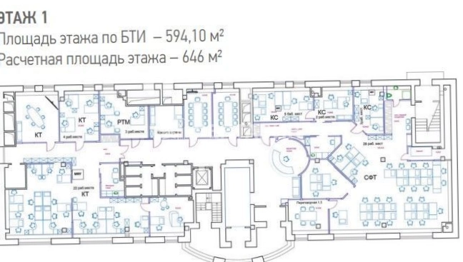 Здание целиком Фактория, строение 20 площадью 2468 квадратных метров