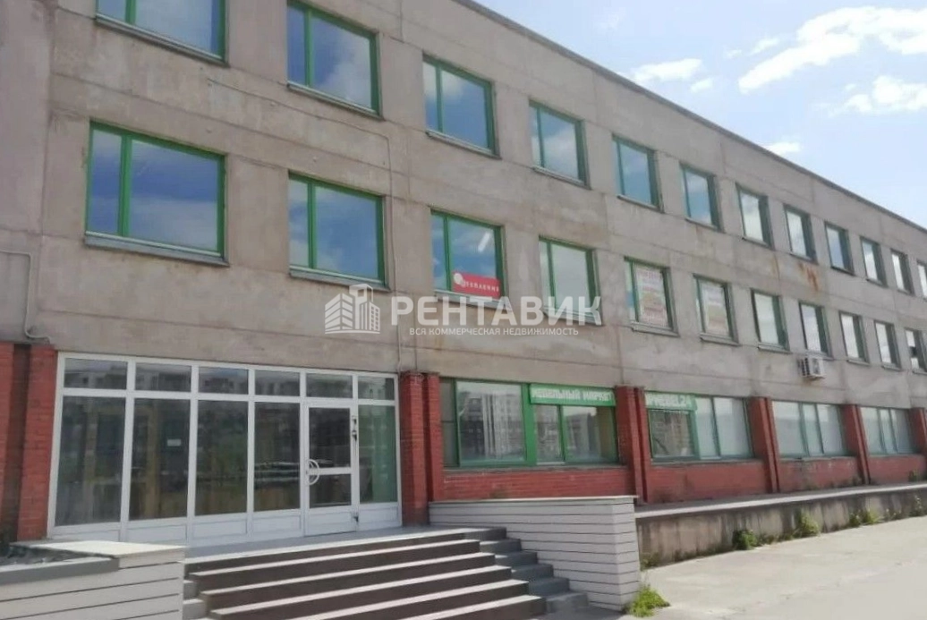 фасад дома, здание по адресу г Санкт-Петербург, Петергофское шоссе, д 74 к 2 литера Д