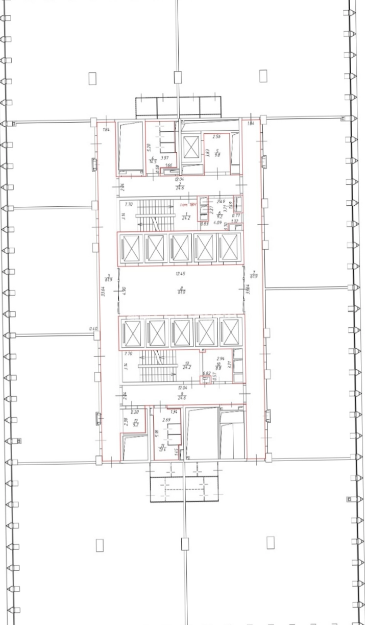 Офис STONE Towers / Стоун Тауэрс площадью 143 квадратных метров