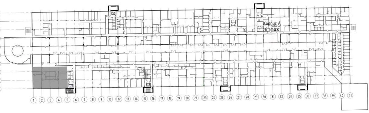 Офис Румянцево площадью 1459 квадратных метров