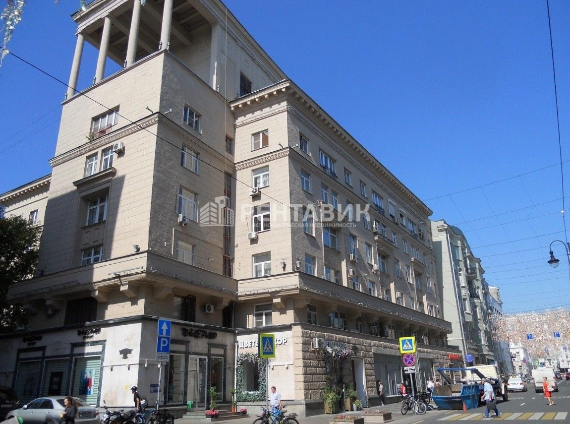 фасад дома, здание по адресу г Москва, ул Большая Дмитровка, д 21/7 