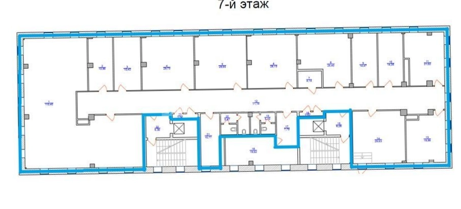 Офис 3-я Ямского Поля, 32 площадью 740 квадратных метров