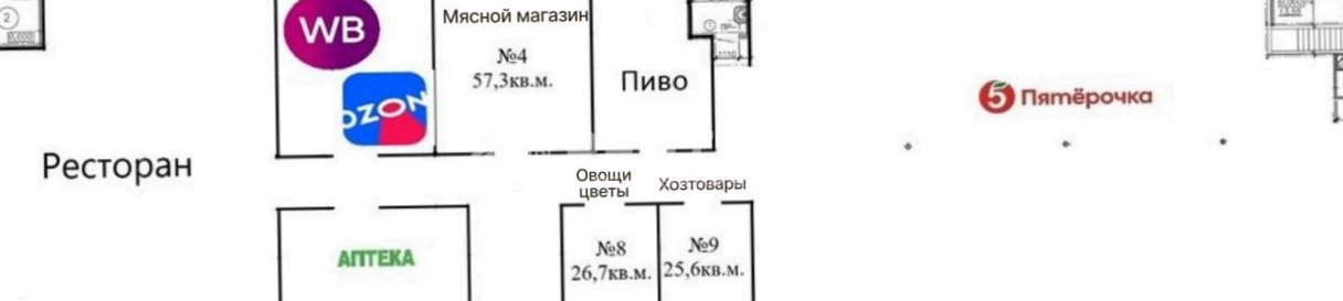 Здание целиком Десна, Центральная 1Б площадью 1148 квадратных метров
