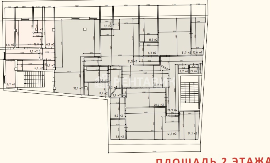 Здание целиком Мусы Джалиля 4А площадью 1663 квадратных метров